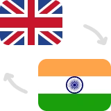 GBP-INR flag